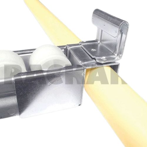Soporte Para Riel 25 Cm Repisa Vidrio
